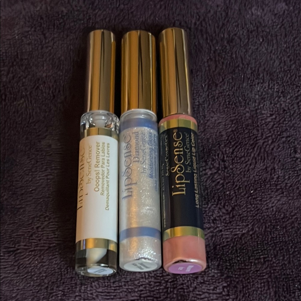 LipSense Mauve ice Glossy Lip Balm collection